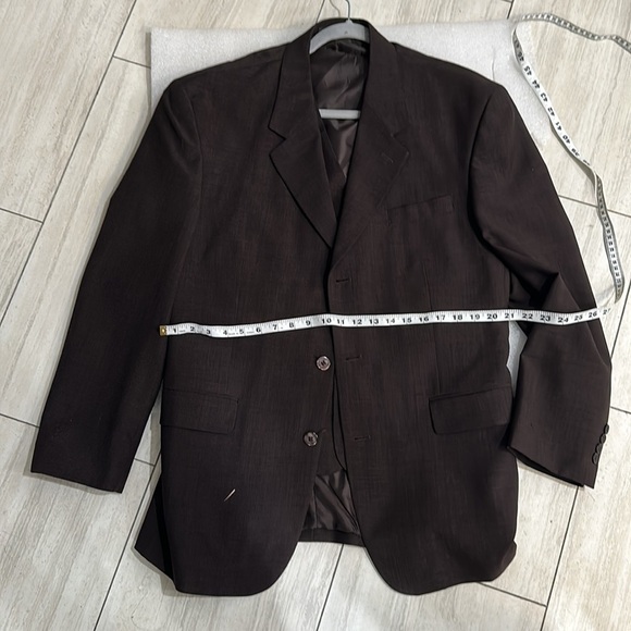 Bruno Rossetti Suit  jacket with vest size 42 - Picture 8 of 8